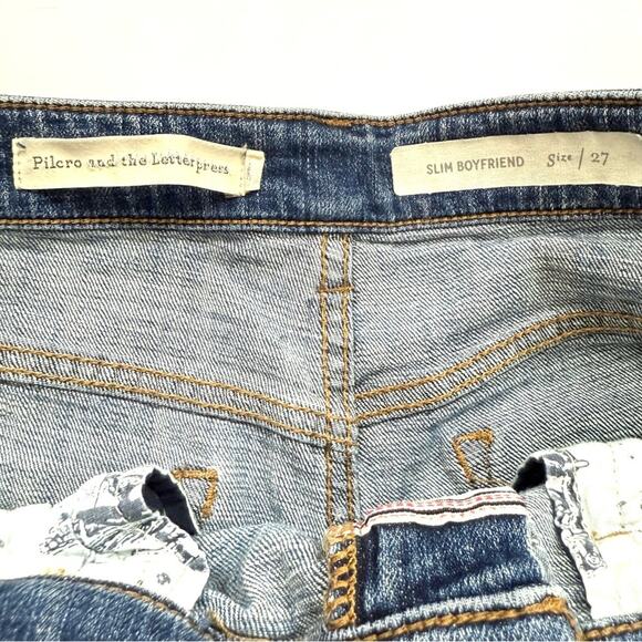 Anthropologie Pilcro Slim Boyfriend Jean Shorts - Picture 4 of 9